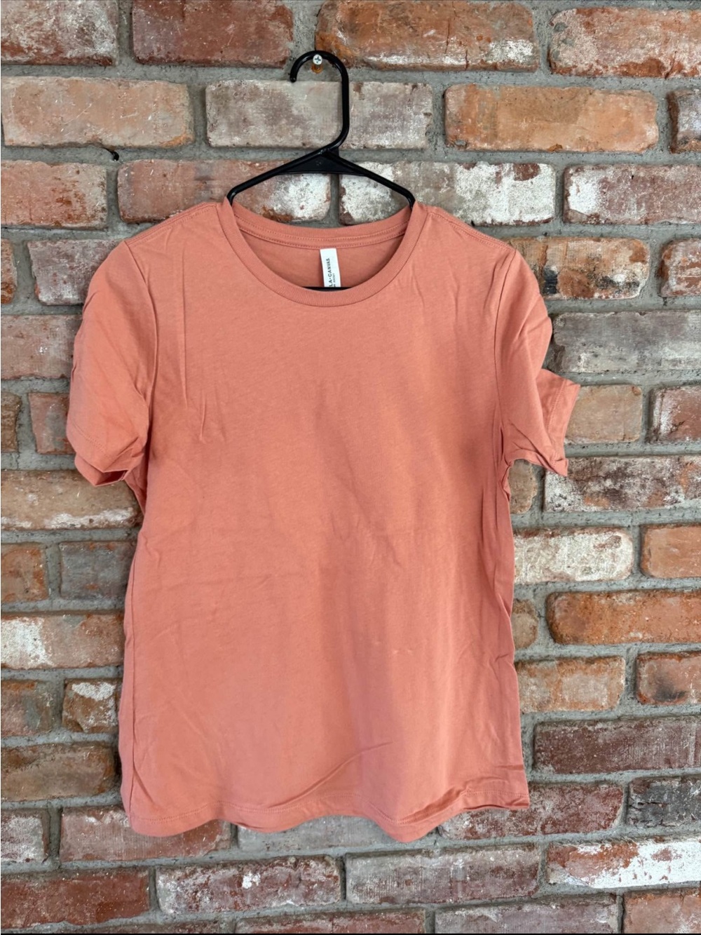 Everyday Crewneck Tee - Salmon Pink